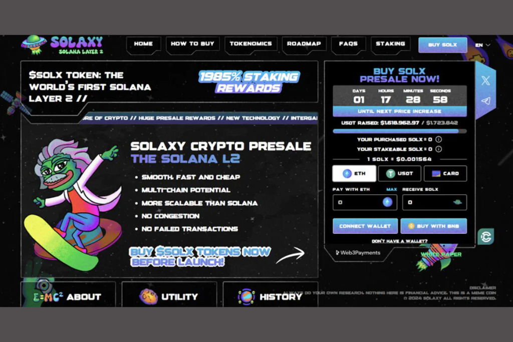 Solaxy (SOLX) là gì?