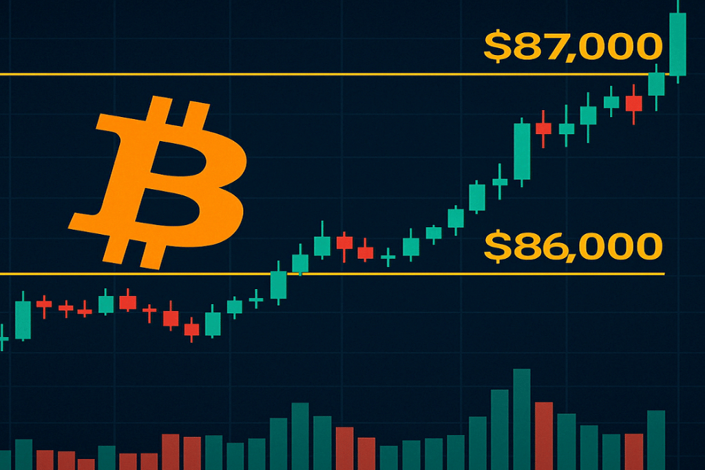Đồng Bitcoin "tăng mạnh" đạt mốc 87000 sau kỳ nghỉ lễ phục sinh