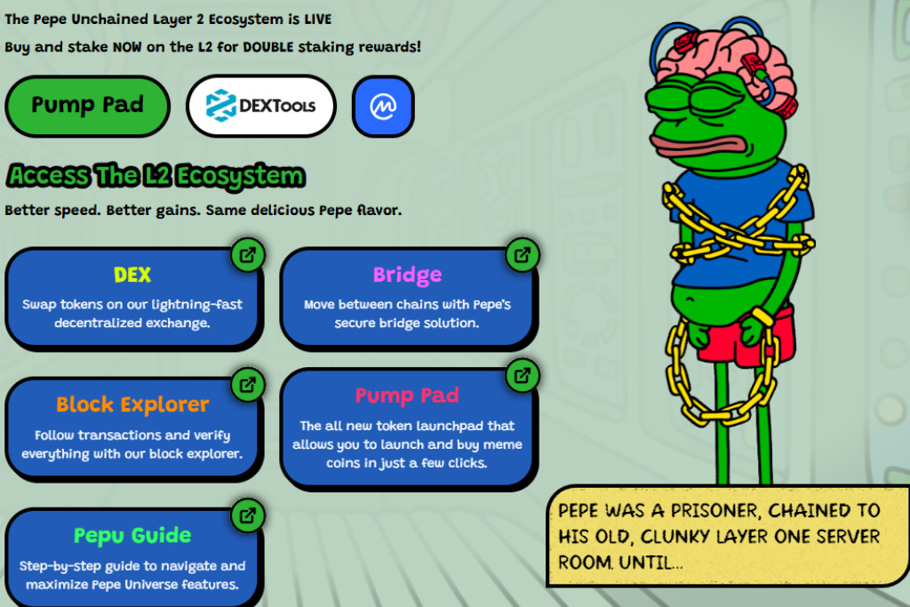 Thông tin dự án Pepe Unchained 2