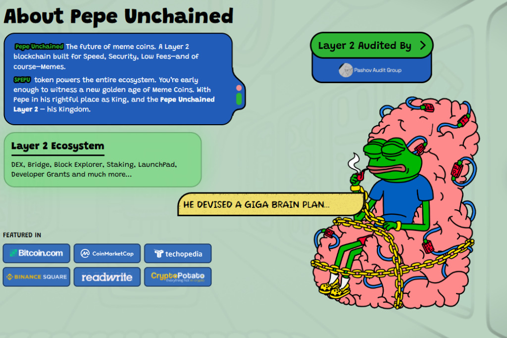 Tổng quan về dự án Pepe Unchained (PEPU)