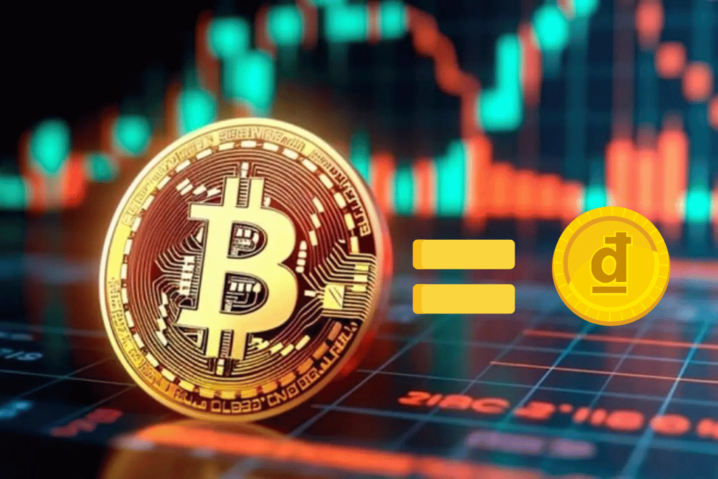 1 Bitcoin = VND lúc cao nhất 2025?